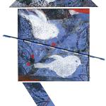 Winter Chickadee House 4
© Kim Laurel • Gelatin Monoprint and mixed media