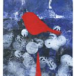 Red Chickadee
© Kim Laurel • Gelatin Monoprint and mixed media